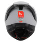 CASQUE INTEGRAL MT BRAKER SV A12 UNI GRIS NARDO MAT S (DOUBLE ECRANS) (ECE 22.06) 8434639219113