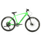 VELO MUSCULAIRE VTT 26 LEADER FOX FACTOR 2025 GARCON VERT FLUO MAT 9V CADRE 14 POUCES (TAILLE ENFANT 140 à 148 cm) 8592826102928