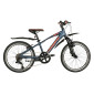 VELO MUSCULAIRE VTT 20 LEADER FOX GAMP GARCON BLEU NUIT MAT 6V (TAILLE ENFANT 120 à 135 cm) 8592826100245