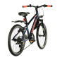 VELO MUSCULAIRE VTT 20 LEADER FOX GAMP GARCON BLEU NUIT MAT 6V (TAILLE ENFANT 120 à 135 cm) 8592826100245