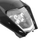 PLAQUE PHARE/TETE DE FOURCHE MOTO UNIVERSEL TYPE KTM EXC 2.0 NOIR (HOMOLOGUE CE) (LED) -P2R- 3700948285435