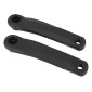 MANIVELLE DROITE + GAUCHE VAE / E-BIKE FSA CK-745 165mm NOIR JIS POUR MOTEUR SHIMANO E5000 (PAIRE) 4711233852842