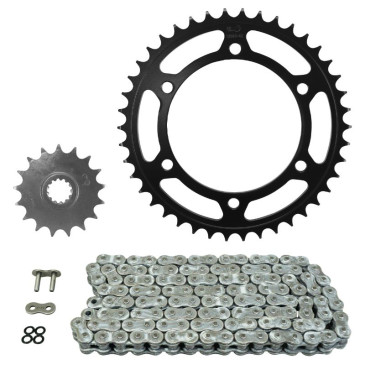 KIT CHAINE ADAPTABLE YAMAHA 850 TDM 1996>1998 525 17x42 (DIAM COURONNE 125/145/10.5) (DEMULTIPLICATION ORIGINE) -AFAM- 5400598035241