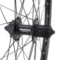 ROUE VTT DISQUE BLOCAGE 27.5" MAXX 25 TUBELESS READY ARRIERE NOIR MOYEU SHIMANO M475 DISQUE 6 TROUS 11/10/9V COMPATIBLE VAE / ALL TERRAIN - JANTE 25C 32 RAYONS