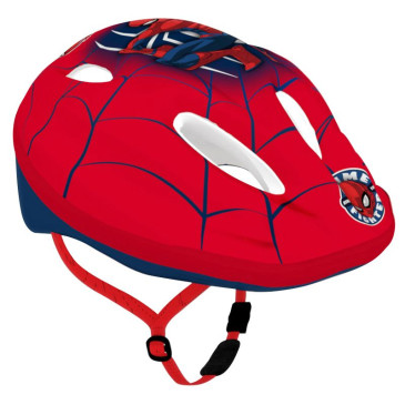 CASQUE VELO ENFANT DISNEY SPIDERMAN ROUGE AVEC MOLETTE REGLAGE TAILLE 52-56 (VENDU SUR CARTE). 5902308590571