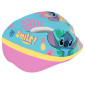 CASQUE VELO ENFANT DISNEY STITCH ROSE AVEC MOLETTE REGLAGE TAILLE 52-56 (VENDU SUR CARTE) 5902308592919