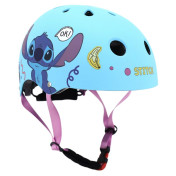 CASQUE VELO ENFANT DISNEY STITCH BLEU AVEC MOLETTE REGLAGE TAILLE 52-56 (VENDU SUR CARTE) 5902308592995