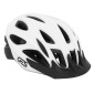 MTB ADULT HELMET - GES REVO SILVER- IN-MOLD - EURO 54-58 VISOR , FIT-SYSTEM (IN BOX) 8435274966219