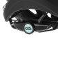 MTB ADULT HELMET - GES REVO SILVER- IN-MOLD - EURO 54-58 VISOR , FIT-SYSTEM (IN BOX) 8435274966219