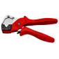 COUPE GAINE ET DURITE PRO KNIPEX 185mm CAPACITE DE COUPE DIAM 4 A 20mm AVEC POIGNEE ERGONOMIQUE (90 10 185) -MADE IN GERMANY- 4003773084846