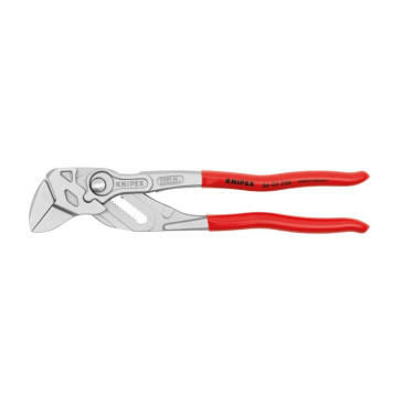 PINCE MULTI/CLE A MOLETTE PRO KNIPEX ROBUSTE 250mm CHROME (OUTIL POLYVALENT) (86 03 250) -MADE IN GERMANY- 4003773033837