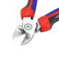 PINCE COUPANTE PRO KNIPEX ROBUSTE 160mm CHROME POUR EPAISSEUR DE MATERIAU DE 2 A 4mm (70 05 160) -MADE IN GERMANY- 4003773039600