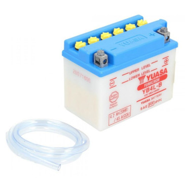 BATTERIE 12V 4Ah YB4L-B ORIGINE PIAGGIO COMMUN A LA GAMME -234390-