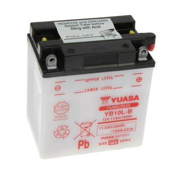 BATTERY 12V/10AH YUASA "PIAGGIO GENUINE PART" -584867-