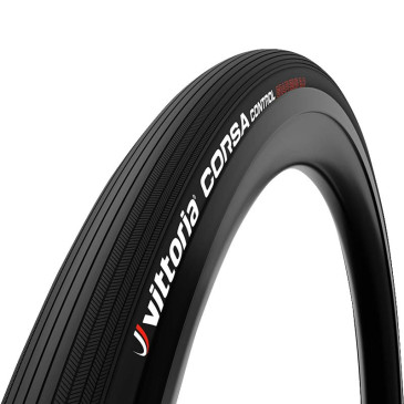 PNEU ROUTE 700 X 28 VITTORIA CORSA CONTROL TUBELESS READY NOIR GRAPHENE2.0 TS (28-622) (OFFRE SPECIALE MODELE 2023) 8022530419154