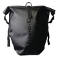 SACOCHE ARRIERE VELO HAPO.G WATERPROOF PVC 20L NOIR (VENDU A L'UNITE) - FIXATION CROCHETS SUR PORTE BAGAGE 3104889922457