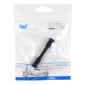 AXE/VIS GOUPILLE D'ARBRE PLIANT POUR TROTTINETTE XIAOMI M365 NOIR (VENDU A L'UNITE) -P2R- 3700948296509