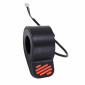 COMMANDE / GACHETTE FREIN POUR TROTTINETTE NINEBOT ES1, ES2, ES4, E25 NOIR/ROUGE -P2R- 3700948297667