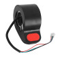 COMMANDE / GACHETTE ACCELERATEUR POUR TROTTINETTE XIAOMI M365, 1S, ESSENTIAL, PRO, PRO 2 NOIR/ROUGE -P2R- 3700948295991