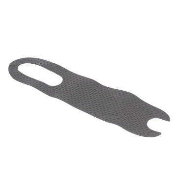 REVETEMENT DE MARCHE PIED DE TROTTINETTE POUR XIAOMI M365, ESSENTIAL, 1S GRIS (SILICONE) -P2R- 3700948296851