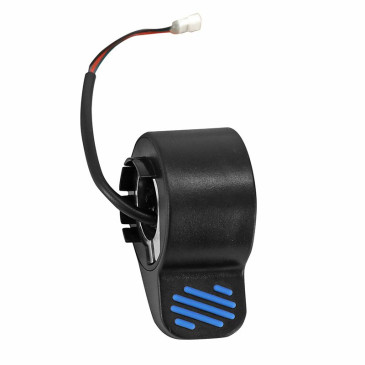 COMMANDE / GACHETTE ACCELERATEUR POUR TROTTINETTE NINEBOT ES1, ES2, ES4, E25 NOIR/BLEU -P2R- 3700948297643