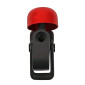 SONNETTE/TIMBRE POUR TROTTINETTE XIAOMI PRO, PRO 2, 1S, ESSENTIAL, MI 3, M365 NOIR/ROUGE -P2R- 3700948295977