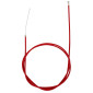 TRANSMISSION DE FREIN POUR TROTTINETTE XIAOMI M365, 1S, ESSENTIAL ROUGE 1,75 M (CABLE + GAINE) -P2R- 3700948296639