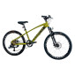 VELO MUSCULAIRE VTT 24 LEADER FOX CAPITAN 2025 GARCON VERT KAKI MAT 8V (TAILLE ENFANT 135 à 145 cm) 8592826103246