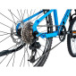 VELO MUSCULAIRE VTT 24 LEADER FOX CAPITAN 2025 GARCON BLEU MAT 8V (TAILLE ENFANT 135 à 145 cm) 8592826100740