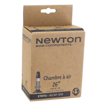 CHAMBRE A AIR VELO 26 x 1.50-1.75 NEWTON VALVE PRESTA 3700948267981