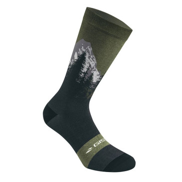 CHAUSSETTES/SOCQUETTES ETE GIST TRENDY VERTE MONTAGNE 43/47 ECOLOGIQUE - HAUTEUR 20cm (PAIRE) -5863 8013271357584