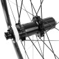 ROUES ROUTE DISQUE 700 FULCRUM WIND 400 CARBONE NOIR CENTERLOCK CASSETTE SHIMANO 11/10 V (PAIRE)