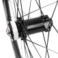 ROUES ROUTE DISQUE 700 FULCRUM WIND 400 CARBONE NOIR CENTERLOCK CASSETTE SHIMANO 11/10 V (PAIRE)