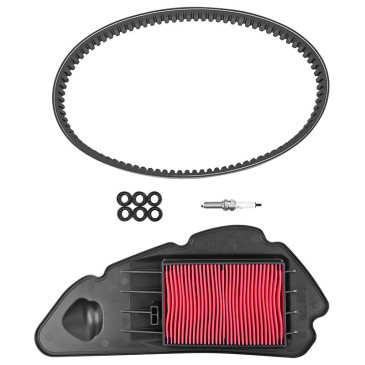 KIT ENTRETIEN MAXISCOOTER ADAPTABLE HONDA 125 FORZA 2015>2020 (PACK 4 PIECES) -SELECTION P2R- 3700948284810