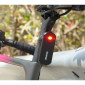 RADAR DE VEHICULE ET ECLAIRAGE VELO ARRIERE USB(VISIBLE A 1.6KM) 6 MODES D'ECLAIRAGE IGPSPORT SR30 - CONNEXION DIRECTE AU BSC300 / IGS630 / IGS800 6970817350589