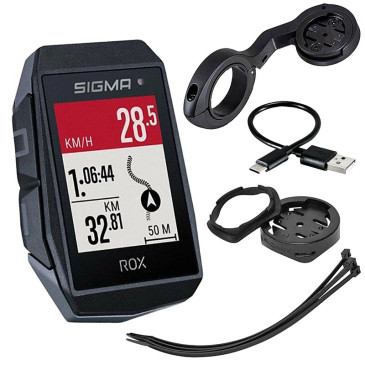 COMPTEUR SIGMA ROX11.1 EVO GPS BLANC AVEC CARDIO et ALTIMETRE (VRAC POUR MONTAGE ATELIER) 4016224010332