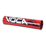 BAR PAD MOTOCROSS VOCA 250mm RED - WITH CROSSBAR 3700948183854