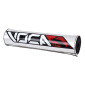 BAR PAD MOTOCROSS VOCA 250mm SILVER - WITH CROSSBAR 3700948183861