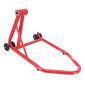 LEVE/BEQUILLE MOTO STAND P2R ARRIERE MONOBRAS ACIER ROUGE (PRISE A GAUCHE) 3700948289273