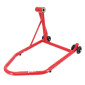 LEVE/BEQUILLE MOTO STAND P2R ARRIERE MONOBRAS ACIER ROUGE (PRISE A GAUCHE) 3700948289273