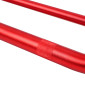 GUIDON 50 A BOITE ARTEK POUR BETA 50 RR/RIEJU 50 MRT/SHERCO 50 SM-R, SE-R/GILERA 50 SMT, RCR/DERBI 50 SENDA DIAM 22,2 mm LONGUEUR 800 mm ACIER ROUGE 3700948292983