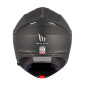 CASQUE MODULABLE MT GENESIS SV DOUBLE ECRANS UNI NOIR MAT XS (ECE 22.06) 8434639195530