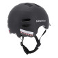 CASQUE VELO ADULTE NEWTON CITY V3 NOIR MAT IN-MOLD AVEC VISIERE ET LOCK TAILLE 55-58 AVEC SYSTEME ECLAIRAGE AVANT ARRIERE INTEGRE EN USB (VENDU EN BOITE) 3700948285756