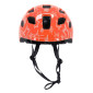 CASQUE VELO ENFANT NEWTON STARS ORANGE IN MOLD AVEC LOCK TAILLE 48-52 (VENDU EN BOITE) 3700948285770