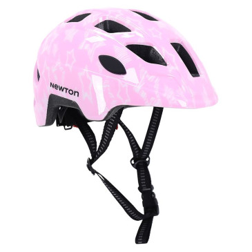 CASQUE VELO ENFANT NEWTON STARS ROSE IN MOLD AVEC LOCK TAILLE 48-52 (VENDU EN BOITE) 3700948285787