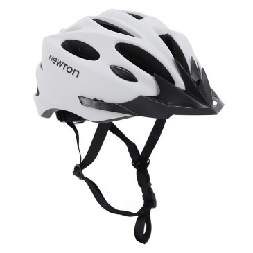 CASQUE VELO ADULTE NEWTON ROUTE/VTT SPORT GRIS CLAIR MAT IN-MOLD TAILLE 55-58 AVEC VISIERE ET LOCK (VENDU EN BOITE) 3700948285824