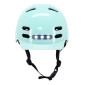 CASQUE VELO ADULTE NEWTON CITY V4 VERT PASTEL IN-MOLD AVEC ECLAIRAGE INTEGRE ET VISIERE ET LOCK TAILLE 55-58 (VENDU EN BOITE) 3700948285831