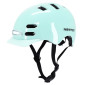 CASQUE VELO ADULTE NEWTON CITY V4 VERT PASTEL IN-MOLD AVEC ECLAIRAGE INTEGRE ET VISIERE ET LOCK TAILLE 55-58 (VENDU EN BOITE) 3700948285831