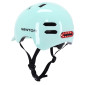 CASQUE VELO ADULTE NEWTON CITY V4 VERT PASTEL IN-MOLD AVEC ECLAIRAGE INTEGRE ET VISIERE ET LOCK TAILLE 55-58 (VENDU EN BOITE) 3700948285831