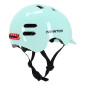 CASQUE VELO ADULTE NEWTON CITY V4 VERT PASTEL IN-MOLD AVEC ECLAIRAGE INTEGRE ET VISIERE ET LOCK TAILLE 55-58 (VENDU EN BOITE) 3700948285831